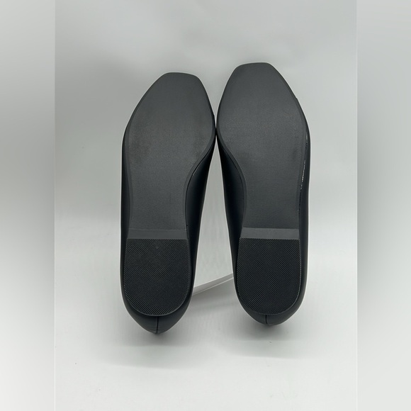 DV by Dolce Vita Malanie Black Vegan Leather Cap-Toe Flats Women’s Size 7 NWT - Picture 8 of 11